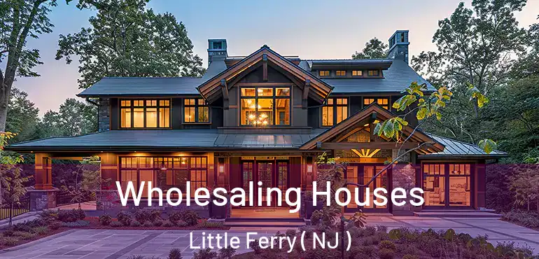  Wholesaling Houses Little Ferry ( NJ )
