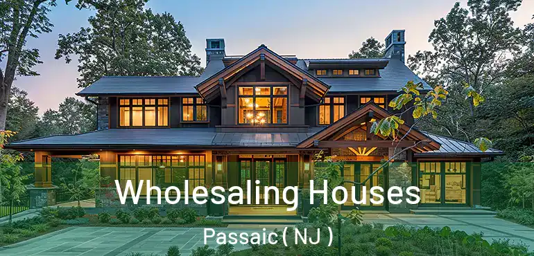  Wholesaling Houses Passaic ( NJ )