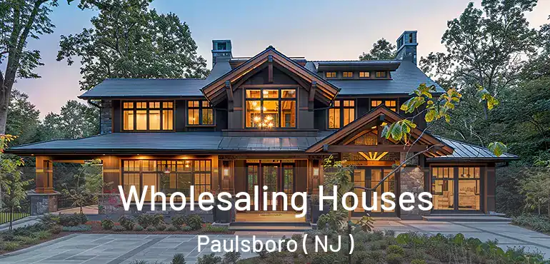  Wholesaling Houses Paulsboro ( NJ )