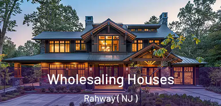  Wholesaling Houses Rahway ( NJ )
