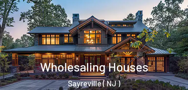  Wholesaling Houses Sayreville ( NJ )