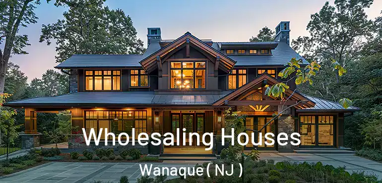  Wholesaling Houses Wanaque ( NJ )